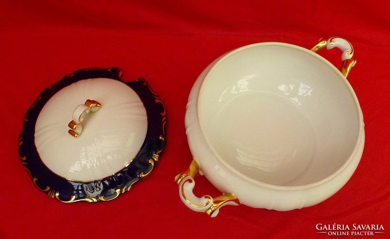 Zsolnay pompadour soup bowl for sale in beautiful condition