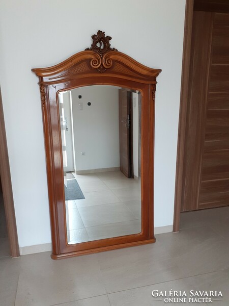 Viennese baroque mirror, completely renovated!