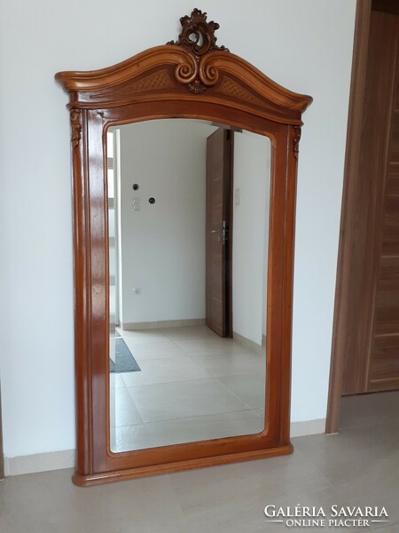 Viennese baroque mirror, completely renovated!