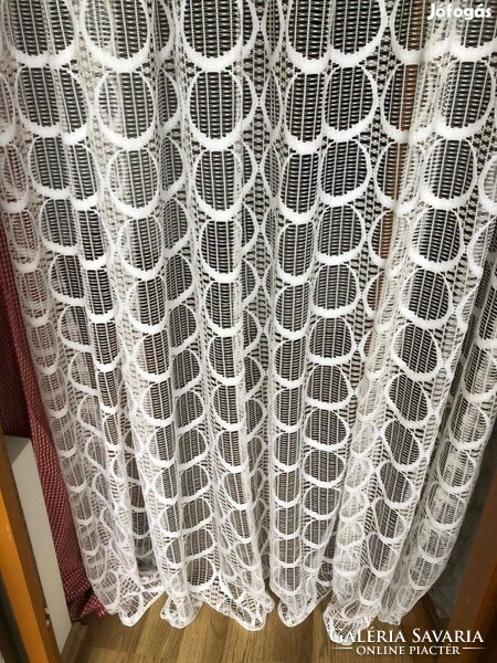 Lace curtain ready-made curtain translucent 2.40 m wide 2.31 m high