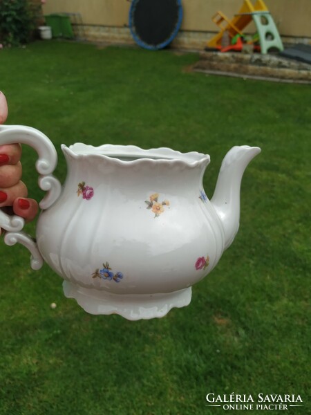 Zsolnay porcelain tea pot for sale! Extra charge for tea set
