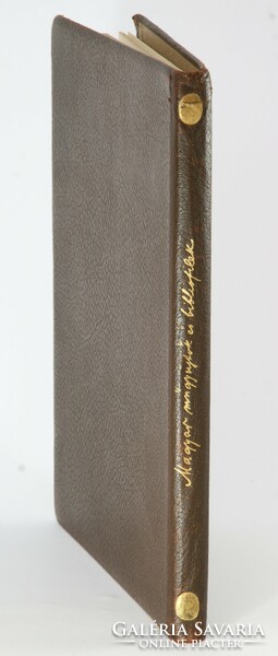 1931 - Lipót Gedő - Hungarian art collectors and bibliophiles in a beautiful gilded leather binding!