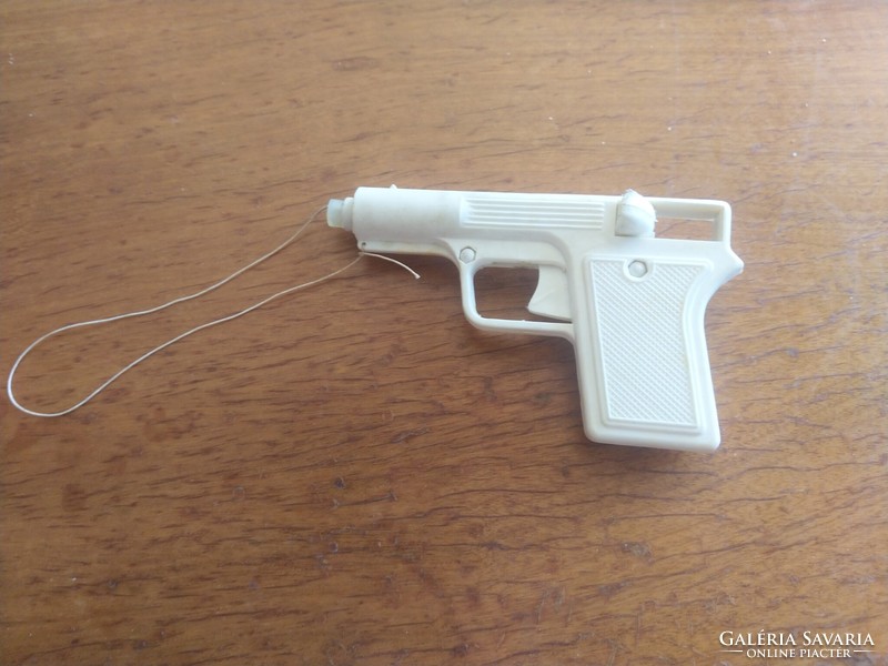 Old plugged toy pistol