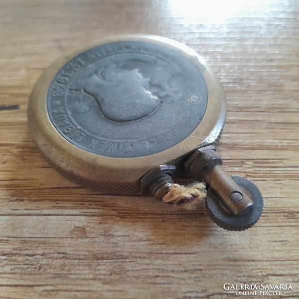 Antique gasoline copper lighter