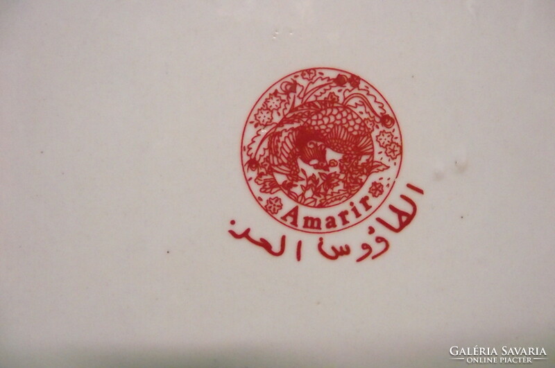 Egyesült Arab Emírségek - i 30 cm-es imari pávatányér.