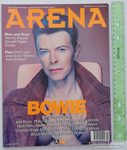 Arena magazine 93/5-6 david bowie terence trent d'arby dennis hopper donald fagen