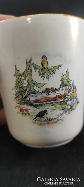 Zsolnay fairytale mug