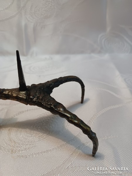 Percz style industrial copper candle holder