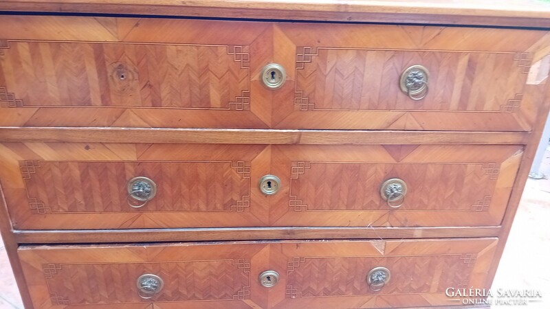 Braided writing chest, xix. Century