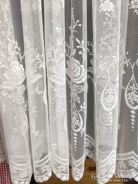 Lace curtain in the form of tulle, translucent, new