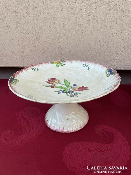 French faience bowl with a base