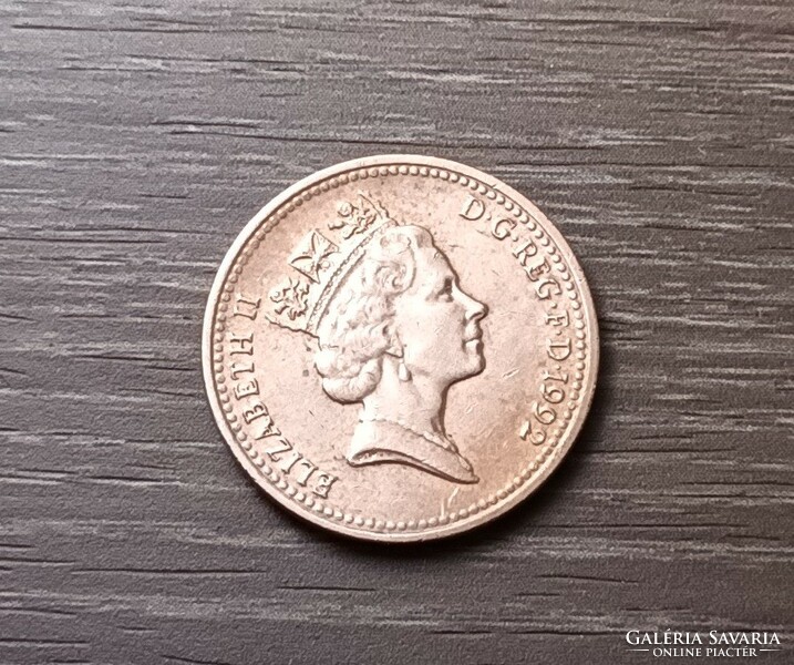 1 Penny, England 1992
