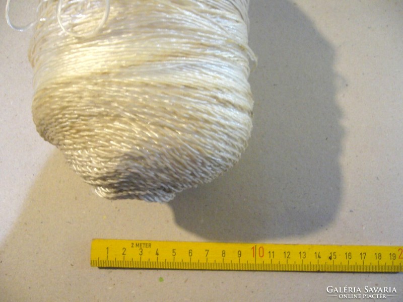 Silk cord white even in small quantities 11981