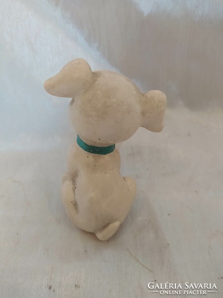 Retró játék- sípoló gumi kutya
