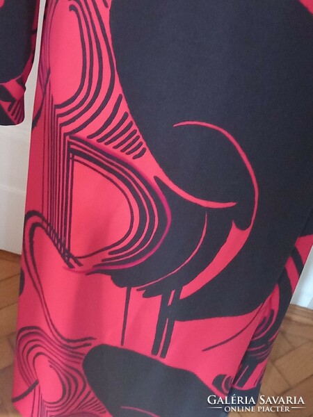 Retro Swedish brand / women's jersey maxi summer dress, size: 40.