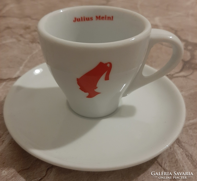 Julius Meinl kávés csésze+alj