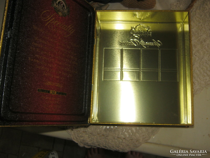 Könyv alakú fémdoboz pléh doboz