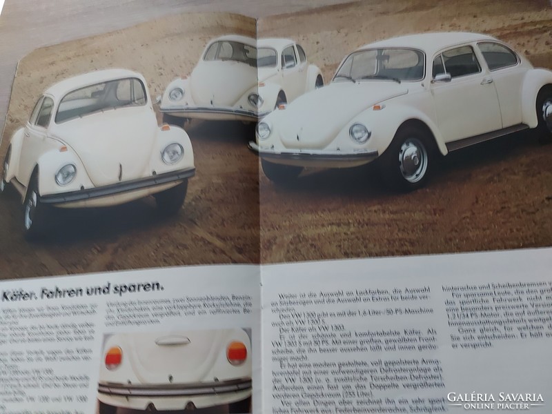 VW típusbemutató prospektus - 1973 ból - 545