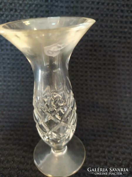 Antik üveg kristály váza