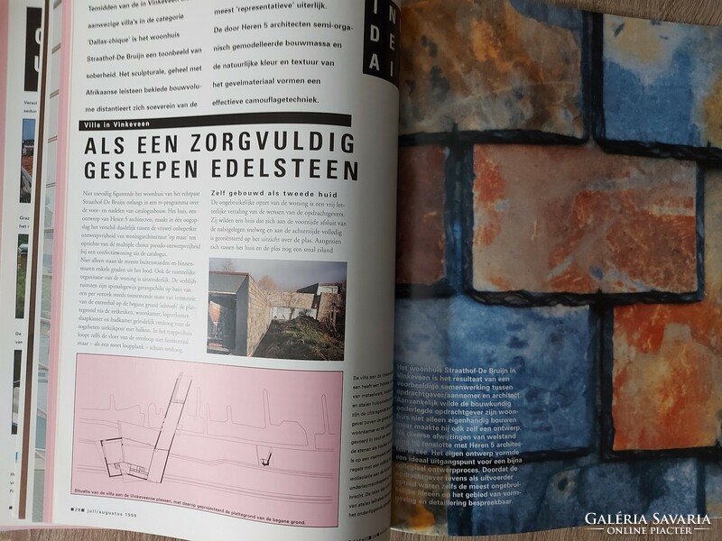 DETAIL holland nyelvű ismeretterjesztő építészeti folyóirat- képekkel, leírásokkal - 554