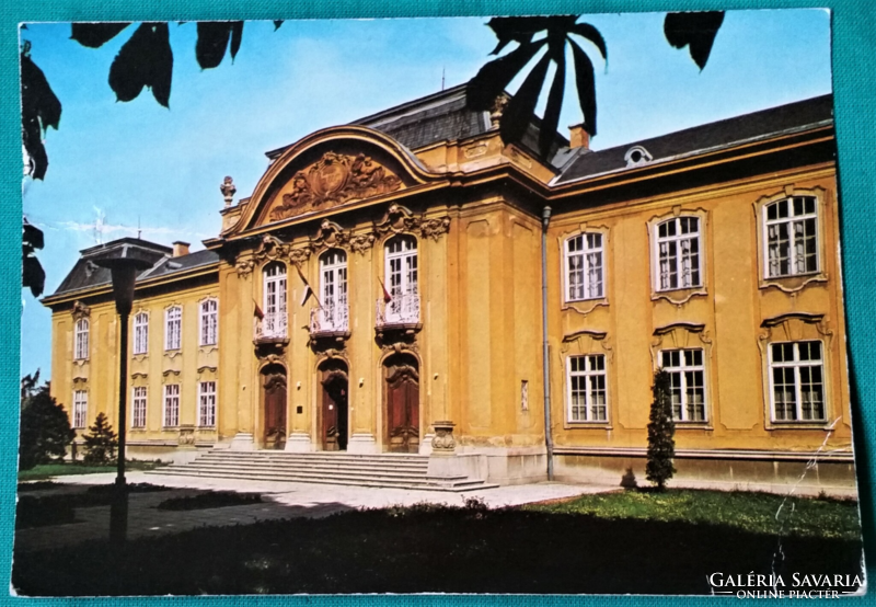 Balatoni Múzeum - Keszthely - használt képeslap, 1978