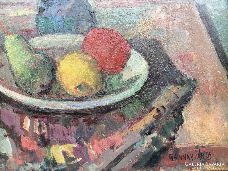 János Gannay - still life