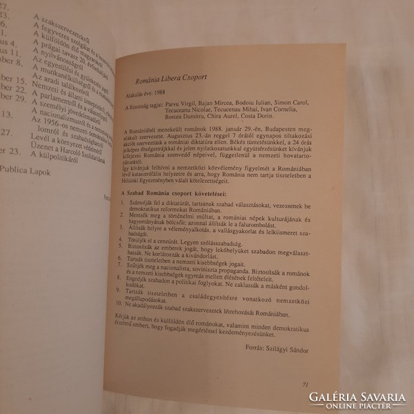 Lel-Tár Új társadalmi szervezetek katalógusa I.   1988.