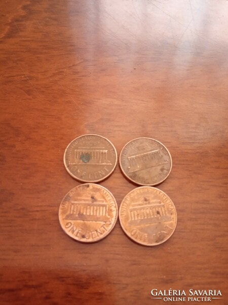 1 cent Amerika  4 darab !