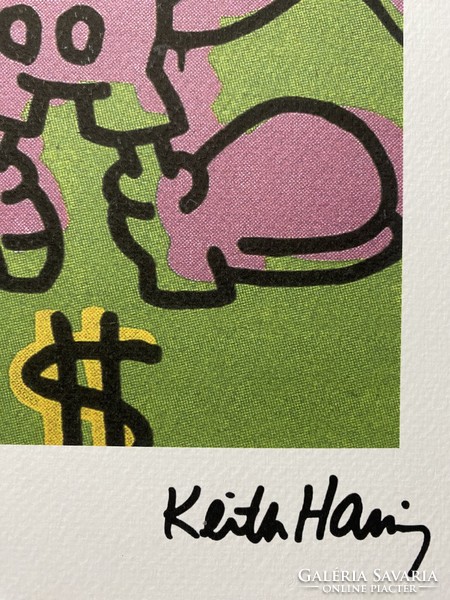 Keith Haring eredetigazolással