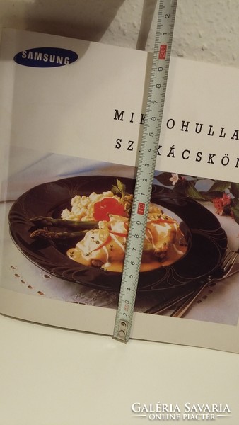 Mikrohullámú szakácskönyv, recept füzet