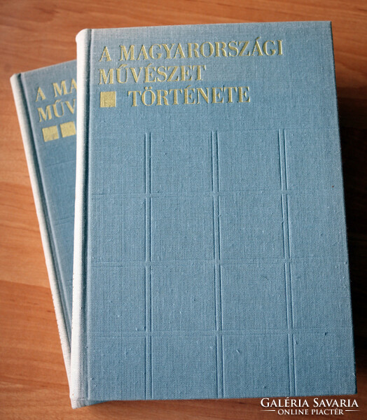 The history of art in Hungary i.-II. Book