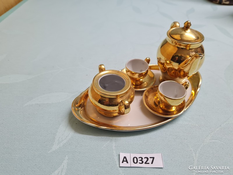 A0327 mini porcelain coffee set