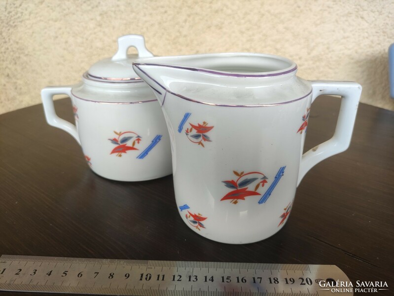 Old Zsolnay tea set