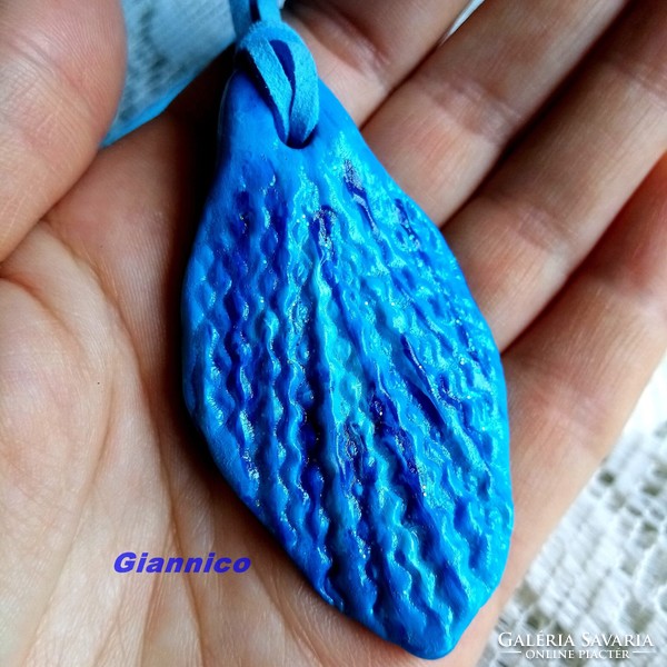 "Giannico" Olasz agyagból, 100%-ban kézzel készült amulett!