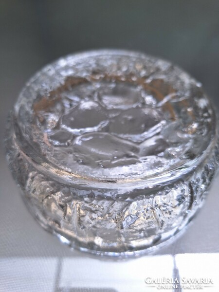 Art glass jégüveg hamutál