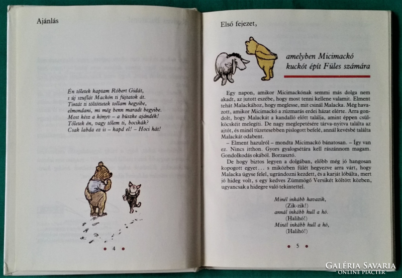 'A. A. Milne: Micimackó kuckója  > Gyermek- és ifjúsági irodalom > Mese