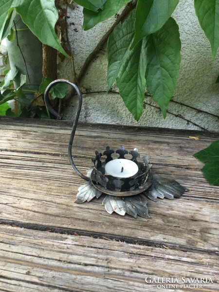 Retro cottage cellar press house props mirror and candle holder