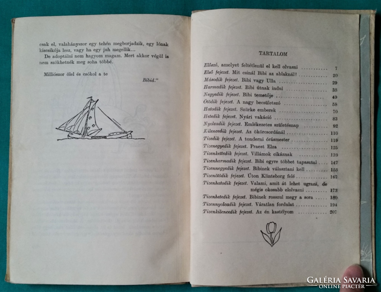 Karin Michaelis: bibi ' children's and youth literature > girls' novels, 1958 edition