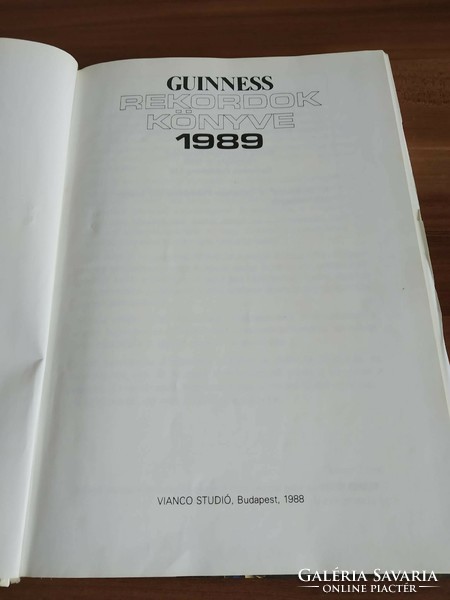 Guiness Rekordok könyve, 1989