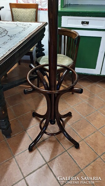 Only 1 left. Antique, crowned, thonet hanger. Coat hanger, umbrella holder. Bent furniture.1-