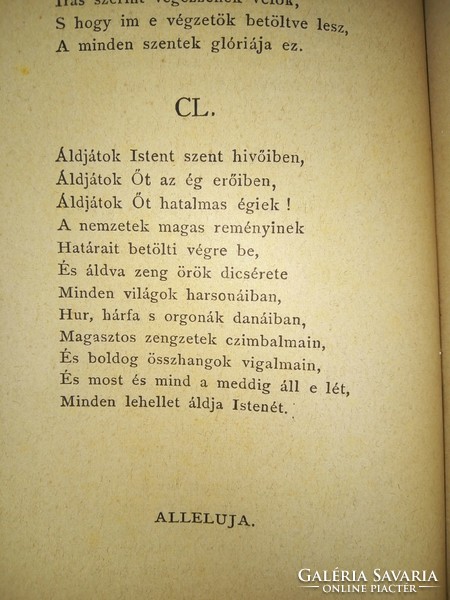 1884. Zsoltárok Könyve - Ritka Bibliafordítás Kálmán Károly
