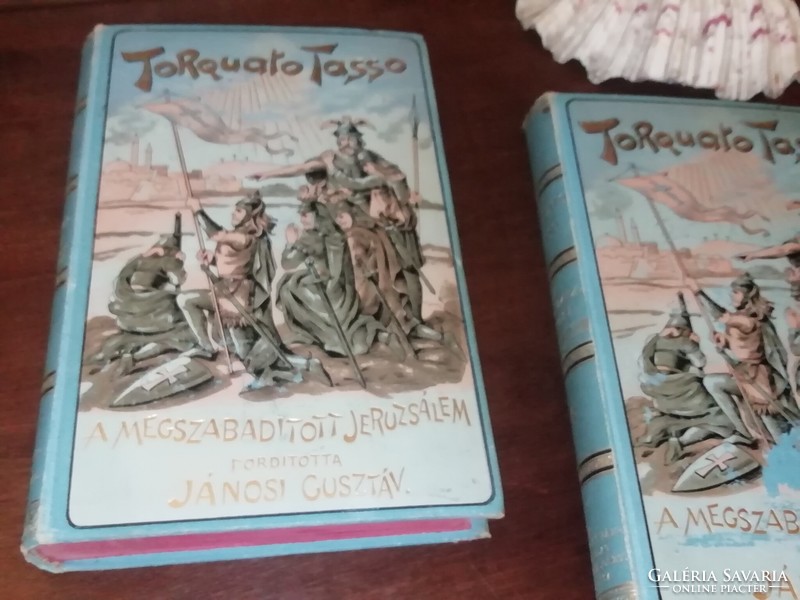 Torquato Tasso A megszabadított Jeruzsálem I-II. 1893 Gyűjtői darabok