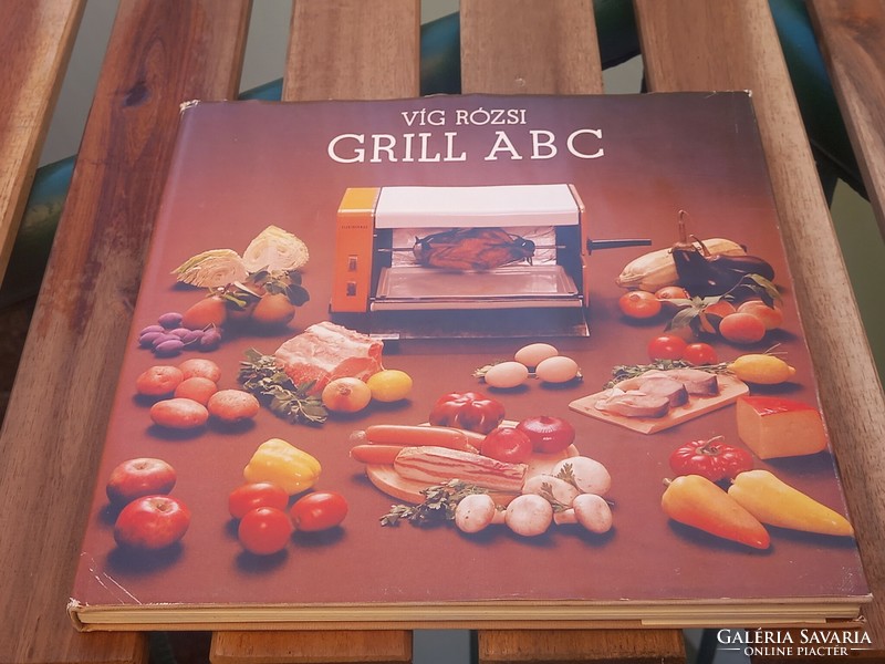 Cookbook, retro cookbook for summer grilling