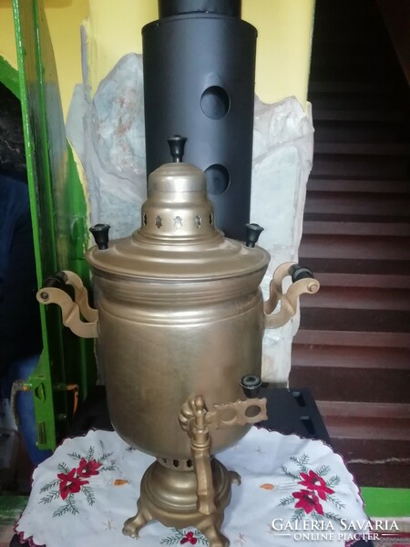 Russian charcoal samovar 49 cm high