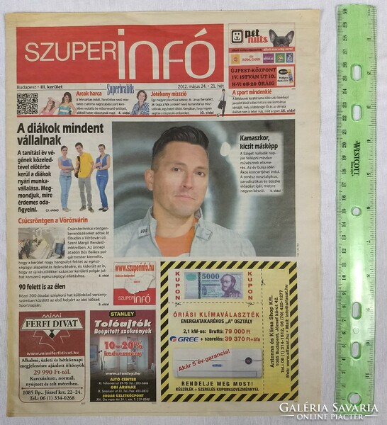 Superinfo magazine 5/24/2012 - kovács ákos (bonanza banzai)