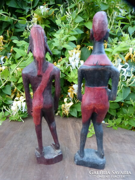 7 Pcs. A special African sculpture.