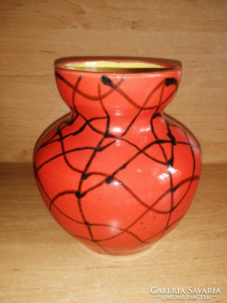 Retro Iparművész kerámia váza - 16 cm magas (18/d)