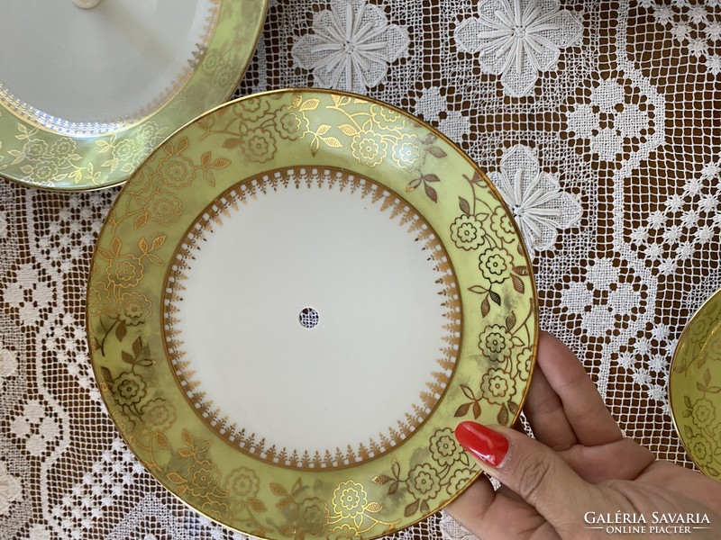 Mz porcelain cake and fruit stand in beautiful condition