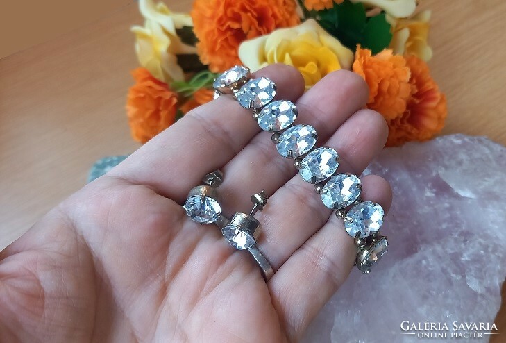 Jewelry fair! 56. Set - gemstone bracelet with lugs