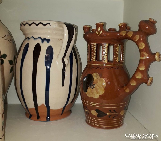 People's ceramic vase, water bottle, jug.